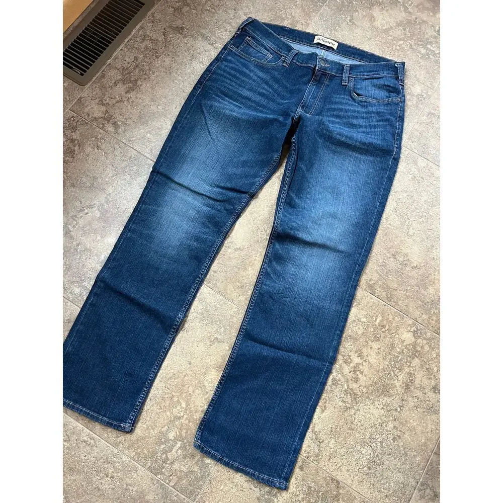Silver Jeans Authentic The relaxed Stretch Denim Jeans, Men's size W38 34L